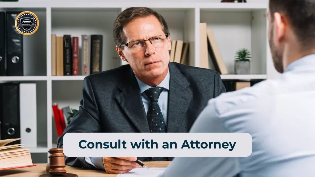 Consult with an Attorney- How to Get a Window Tint Ticket Dismissed