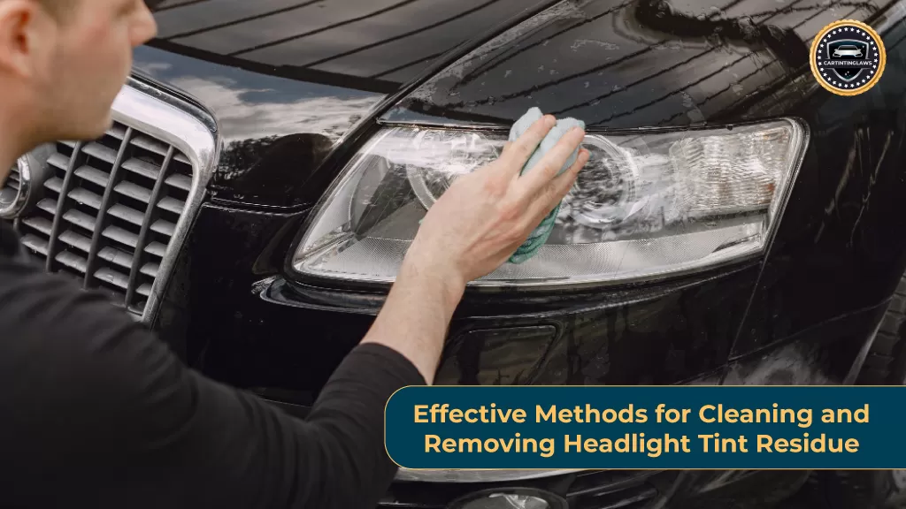 Effective Methods for Cleaning and Removing Headlight Tint Residue