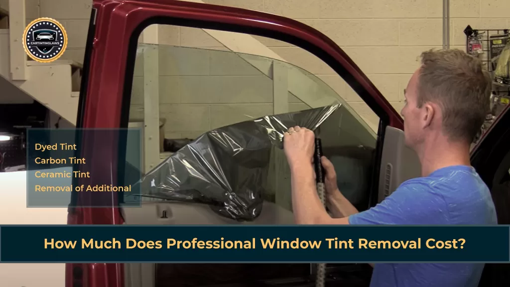 How Much Does Professional Window Tint Removal Cost