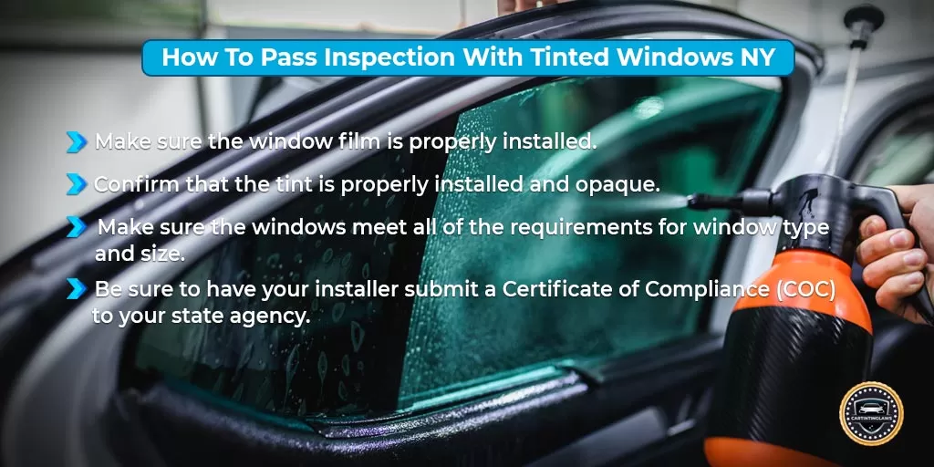 How To Pass Inspection With Tinted Windows NY