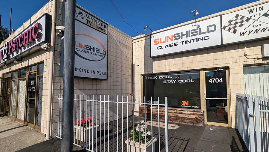 Sunshield Glass Tinting