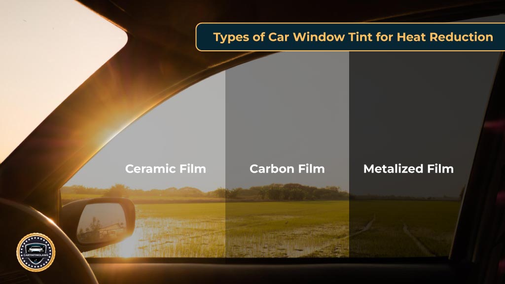 Types of Car Window Tint for Heat Reduction